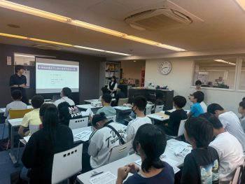 【開催報告】中学生向け進路説明会を実施しました